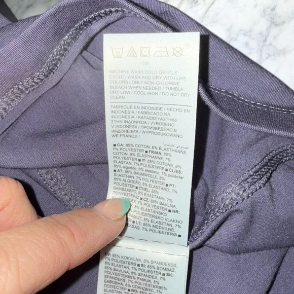 NWT ATHLETA Outbound Tank Plus 2X Nightfall Purple - Picture 9 of 14